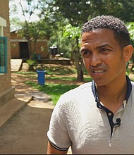 Zemen Fesaha, 26, has been at the Gashora Refugee Camp for nearly a year.
Mandatory Credit:	CNN