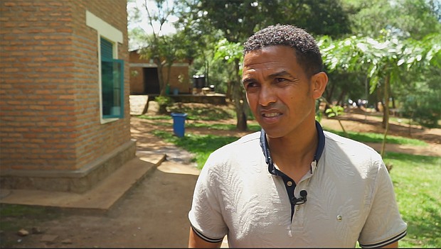 Zemen Fesaha, 26, has been at the Gashora Refugee Camp for nearly a year.
Mandatory Credit:	CNN