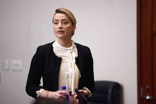 Amber Heard sat down for an exclusive interview with NBC News "Today" on June 14 and spoke out about the public's treatment of her during her defamation trial with ex-husband Johnny Depp to whether she was telling the truth about his alleged abuse.
Mandatory Credit:	Jim Lo Scalzo/AFP/Getty Images