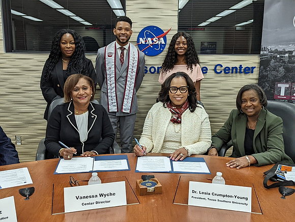 Texas Southern University and NASA Johnson Space Center signed a Space Act Agreement that will expand opportunities for education, workforce …