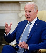 The Biden administration is expected to announce on June 15 an additional $1 billion in military aid to Ukraine to fight Russia, according to a US official.
Mandatory Credit:	Evan Vucci/AP