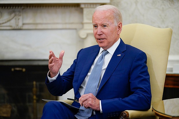 The Biden administration is expected to announce on June 15 an additional $1 billion in military aid to Ukraine to fight Russia, according to a US official.
Mandatory Credit:	Evan Vucci/AP