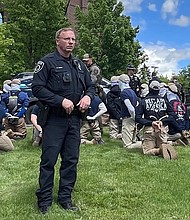 The recent arrests of 31 people accused of planning to riot near a Pride parade in Idaho might be perplexing to some, but White supremacy goes beyond just intolerance for racial groups.
Mandatory Credit:	Georji Brown/AP