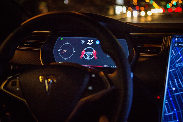 On June 15, the National Highway Traffic Safety Administration released nine months of crash data from vehicles using driver-assist technologies like Tesla Autopilot as well as fully autonomous vehicles like Waymo's robotaxis.
Mandatory Credit:	Christopher Goodney/Bloomberg/Getty Images