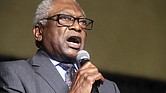 House Majority Whip Jim Clyburn addresses the South Carolina Democratic Party convention June 11 in Columbia, S.C.