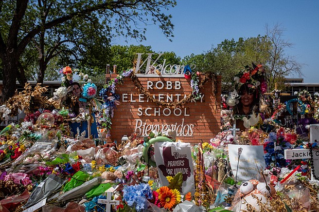 Eleven officers -- including Uvalde school district police chief Pete Arredondo -- were inside Robb Elementary within three minutes of a gunman entering on May 24, a law enforcement source close to the investigation tells CNN.
Mandatory Credit:	Brandon Bell/Getty Images