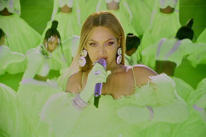 Beyoncé released her new single on June 20 and it's safe to say "Break My Soul" did its part to break the internet.
Mandatory Credit:	Robyn Beck/AFP/Getty Images