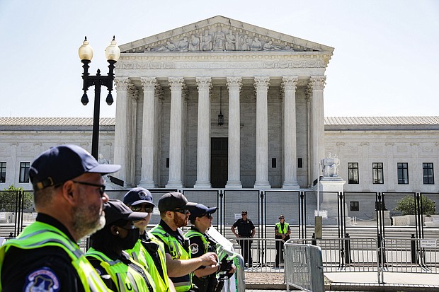 The Supreme Court said on June 21 that Maine cannot exclude religious schools from a tuition assistance program that allows parents to use vouchers to send their children to public or private schools.
Mandatory Credit:	Valerie Plesch/Bloomberg/Getty Images