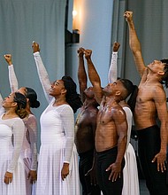 Debbie Allen Dance Academy performs during the Juneteenth celebration at The Hollywood Bowl on June 19, 2022.
Mandatory Credit:	Harrison Hill for CNN