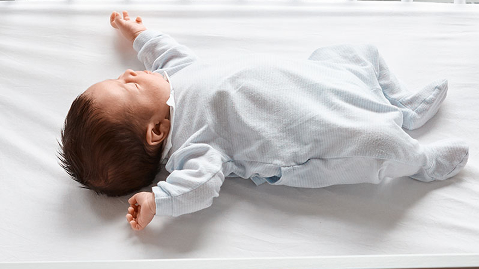 New safe sleep guidelines for babies stress no cosleeping, crib