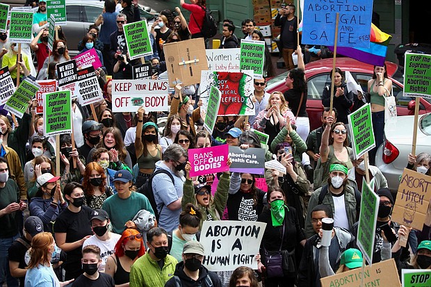 If the Supreme Court issues a ruling that would allow states to ban abortion, as is expected in the coming days, such a decision would raise new questions about how authorities would enforce such bans.
Mandatory Credit:	Lindsey Wasson/Reuters