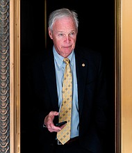 The House select committee on June 21 unveiled new information showing the role that Wisconsin Republican Sen. Ron Johnson played in pushing "fake" electors for then-President Donald Trump on January 6, 2021.
Mandatory Credit:	Tom Williams/CQ-Roll Call/Getty Images