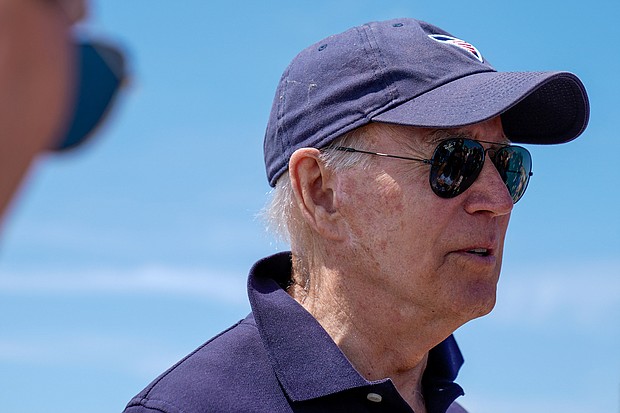 President Joe Biden is under increasing pressure from the US' key Middle East allies to come up with a viable plan to constrain Iran, with hopes for reviving the 2015 nuclear deal fading as Biden prepares for his first trip as President to Israel and Saudi Arabia.
Mandatory Credit:	Elizabeth Frantz/Reuters