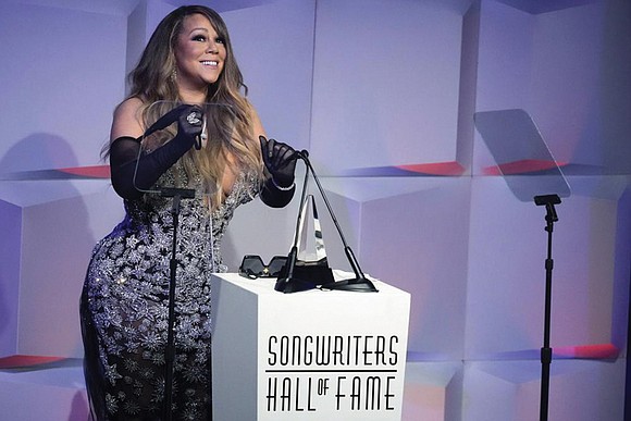After a glittering career of No. 1 hits Mariah Carey was finally inducted into the Songwriters Hall of Fame on ...