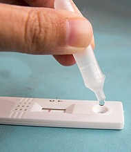 The Biden administration on June 23 rolled out free at-home Covid-19 tests that are designed to be more accessible for people who are blind or visually impaired.
Mandatory Credit:	Adobe Stock