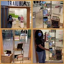 April Pelton, Teen Author and Entrepreneur showcasing her books at
Trail Blaze Shop in Stonebriar Centre, a shopping mall in Frisco, Texas.
Target Evolution Incorporated.