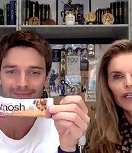 Maria Shriver and Patrick Schwarzenegger are launching a brain health brand called "MOSH."
Mandatory Credit:	HLN