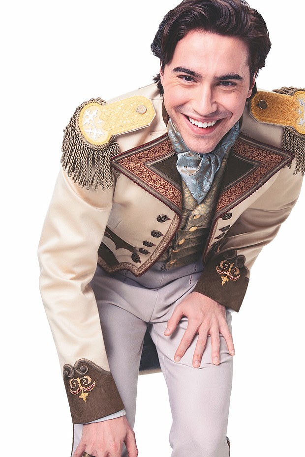 Ryan McCartan as Hans. Courtesy of Disney Theatrical Productions