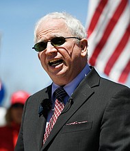 Right-wing attorney John Eastman has dropped his challenge to the House's pursuit of his call log data, according to a new federal court filing.
Mandatory Credit:	Andy Cross/MediaNews Group/The Denver Post/Getty Images