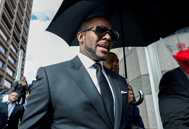As R. Kelly faces decades in prison for sex trafficking charges, newly unsealed court documents reveal graphic details about the R&B singer's own childhood abuse, which his attorneys hope will convince a judge to give him a more lenient sentence.
Mandatory Credit:	Kamil Krzaczynski/Reuters/FILE