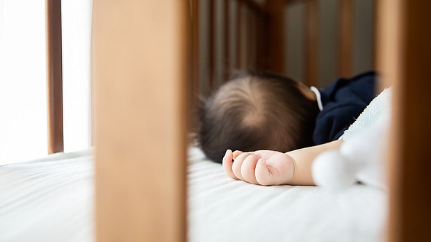 Store shelves holding baby products designed to help parents ease babies into sleep may be barren due to new US Consumer Product Safety Commission regulations that went into effect on June 23.
Mandatory Credit:	Taiyou Nomachi/Digital Vision/Getty Images