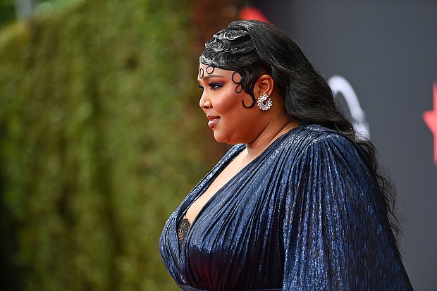 Lizzo told James Corden about how listening to "B'Day" helped her out of depression after dropping out of college.
Mandatory Credit:	Paras Griffin/Getty Images