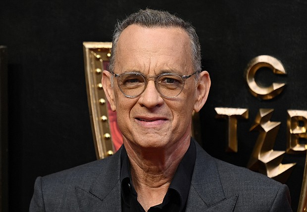 Tom Hanks pictured in London on May 31.
Mandatory Credit:	Justin Tallis/AFP/Getty Images