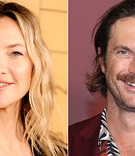 Kate Hudson's brother Oliver reacted to her topless Instagram picture.
Mandatory Credit: Getty