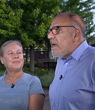 Dr. David Baum, right, describes the horrific scene at the Highland Park shooting as 'Those are wartime injuries'.
Mandatory Credit: CNN