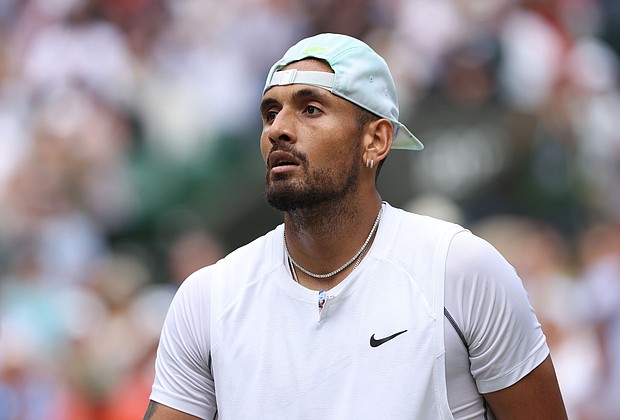Tennis star Nick Kyrgios is due to face court in the Australian capital of Canberra after allegedly assaulting his former girlfriend in 2021 according to Australian news reports.
Mandatory Credit: Rob Newell/CameraSport via Getty Images