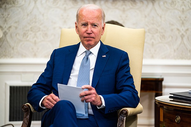 After string of Supreme Court setbacks, Democrats wonder whether a Biden White House is capable of urgency moment demands.
Mandatory Credit: Demetrius Freeman/The Washington Post/Getty Images