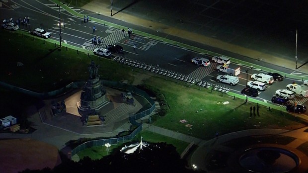 The shooting happened during Philadelphia's July Fourth celebration on the Benjamin Franklin Parkway.
Mandatory Credit: KYW
