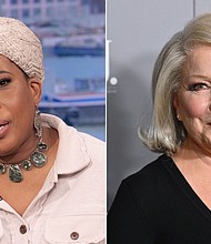 Macy Gray and Bette Midler face backlash for comments criticized as transphobic.
Mandatory Credit: Shuterstock/Getty Images