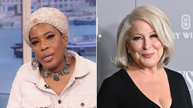 Macy Gray and Bette Midler face backlash for comments criticized as transphobic.
Mandatory Credit: Shuterstock/Getty Images
