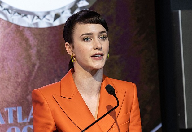 Rachel Brosnahan, here in May, is speaking out about the mass shooting in her hometown on July 4.
Mandatory Credit: Lev Radin/Pacific Press/Shutterstock