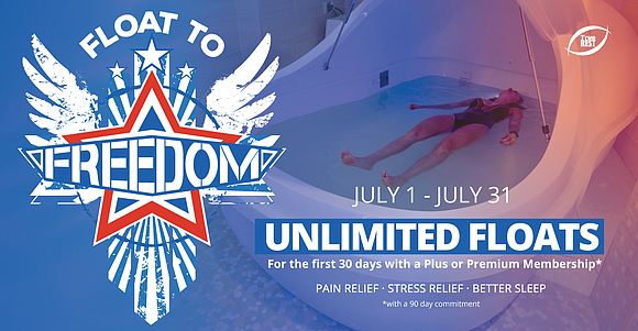 In celebration of July and recognition of the United States’ independence, True REST Float Spa is offering a unique flotation …