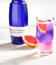 Butterfly Cannon Blue Tequila Paloma - The World’s First Colour Changing Tequila
1oz The Butterfly Cannon Blue Tequila | 3oz Sparkling Grapefruit Soda.
Garnish: Slice of Grapefruit