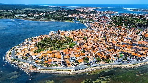 The secret stretch of coastal France that's nicer than Nice. The town of Gruissan is located along the Mediterranean coast about nine miles southeast of Narbonne.
Mandatory Credit:	Boris Stroujko/Adobe Stock