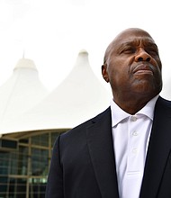 Phil Washington, CEO of Denver International Airport, in June 2021 at the airport in Denver, Colorado. The White House announced that President Joe Biden is nominating Phil Washington to lead the Federal Aviation Administration. If confirmed, he would be the first Black permanent administrator of the agency.
Mandatory Credit:	Hyoung Chang/MediaNews Group/The Denver Post/Getty Images