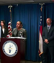 The Dekalb County District Attorney's Office said 45-year-old Teresa Ann Bailey Black, has been charged with two counts of felony murder, two counts of cruelty to children, aggravated assault, and concealing the death of another.
Mandatory Credit:	WGCL