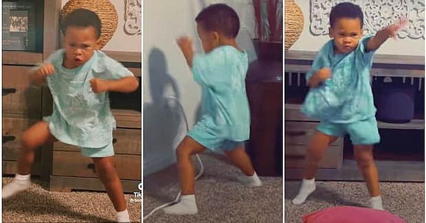Little boy dances to Beyonce's song Photo Credit: Boopsalot Source: UGC Read more: https://www.legit.ng/people/1480305-energy-boy-dances-beyonces-song-video-viral/