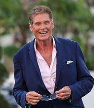 David Hasselhoff, here in June, celebrated his 70th birthday with friends this week.
Mandatory Credit:	Valery Hache/AFP/Getty Images