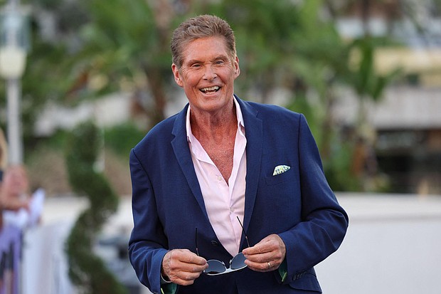 David Hasselhoff, here in June, celebrated his 70th birthday with friends this week.
Mandatory Credit:	Valery Hache/AFP/Getty Images