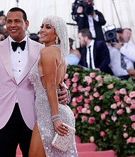 Alex Rodriguez and Jennifer Lopez in 2019.
Mandatory Credit:	Mario Anzuoni/Reuters