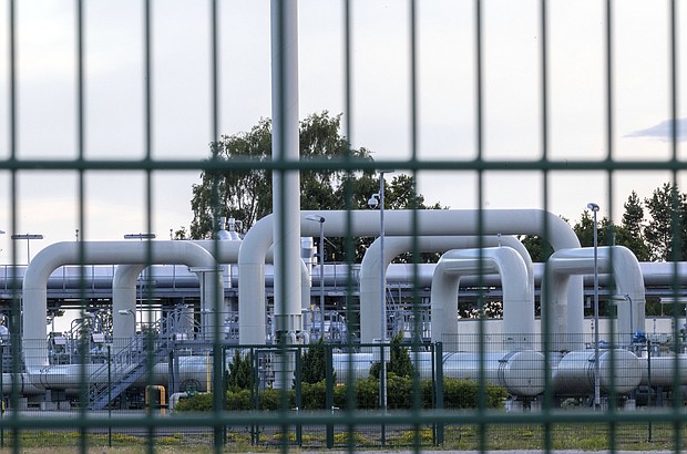 The European Union has unveiled its emergency gas rationing plan — a day before it fears Russia could drastically cut the flow of natural gas to the continent.
Mandatory Credit:	Jens B'ttner/picture-alliance/dpa/AP