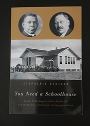 Muriel Branch and Sonja Branch-Wilson own a cherished copy of “You Need a Schoolhouse: Booker T. Washington, Julius Rosenwald, and the Building of Schools for the Segregated South” by Stephanie Deutsch. The book explains the evolution of Cumberland County’s Pine Grove School, which is being restored by Mrs. Branch’s family.