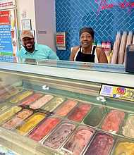 Owner Eddie, his mom Ms. Denise and all of their amazing flavors!