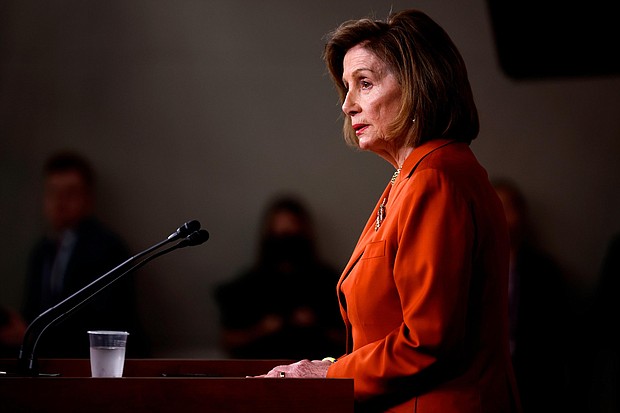 US House of Representatives Speaker Nancy Pelosi is seen here in Washington, DC on June 24. China's warnings against a potential trip by Pelosi to Taipei appeared to have caused concern in Washington last week.
Mandatory Credit:	Chip Somodevilla/Getty Images