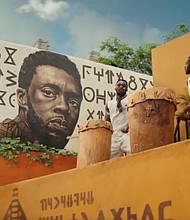 Marvel has released a new look at the next chapter of "Black Panther."
Mandatory Credit:	Marvel Studios