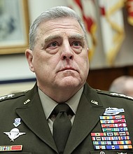Chairman of the Joint Chiefs of Staff Gen. Mark Milley testifies before the House Armed Services Committee on Capitol Hill, April 5, 2022 in Washington, DC.
Mandatory Credit:	Kevin Dietsch/Getty Images